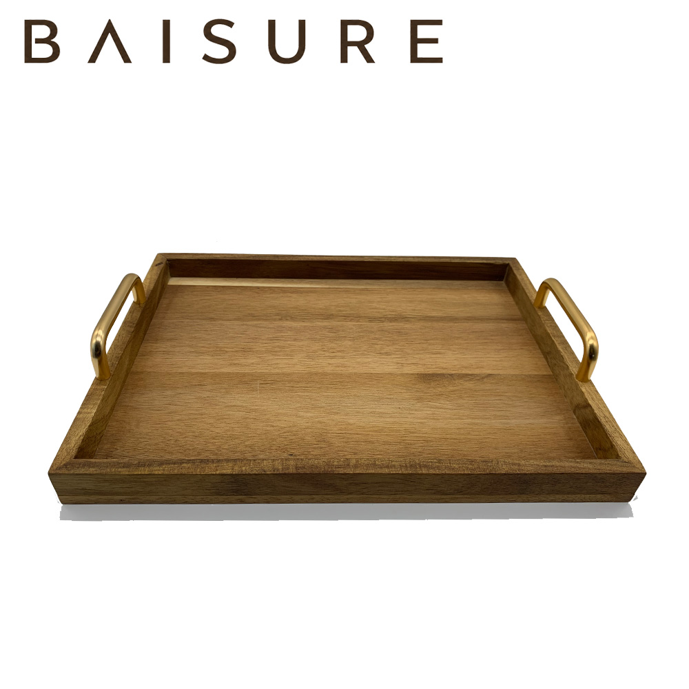 Arc Handle Serving Tray