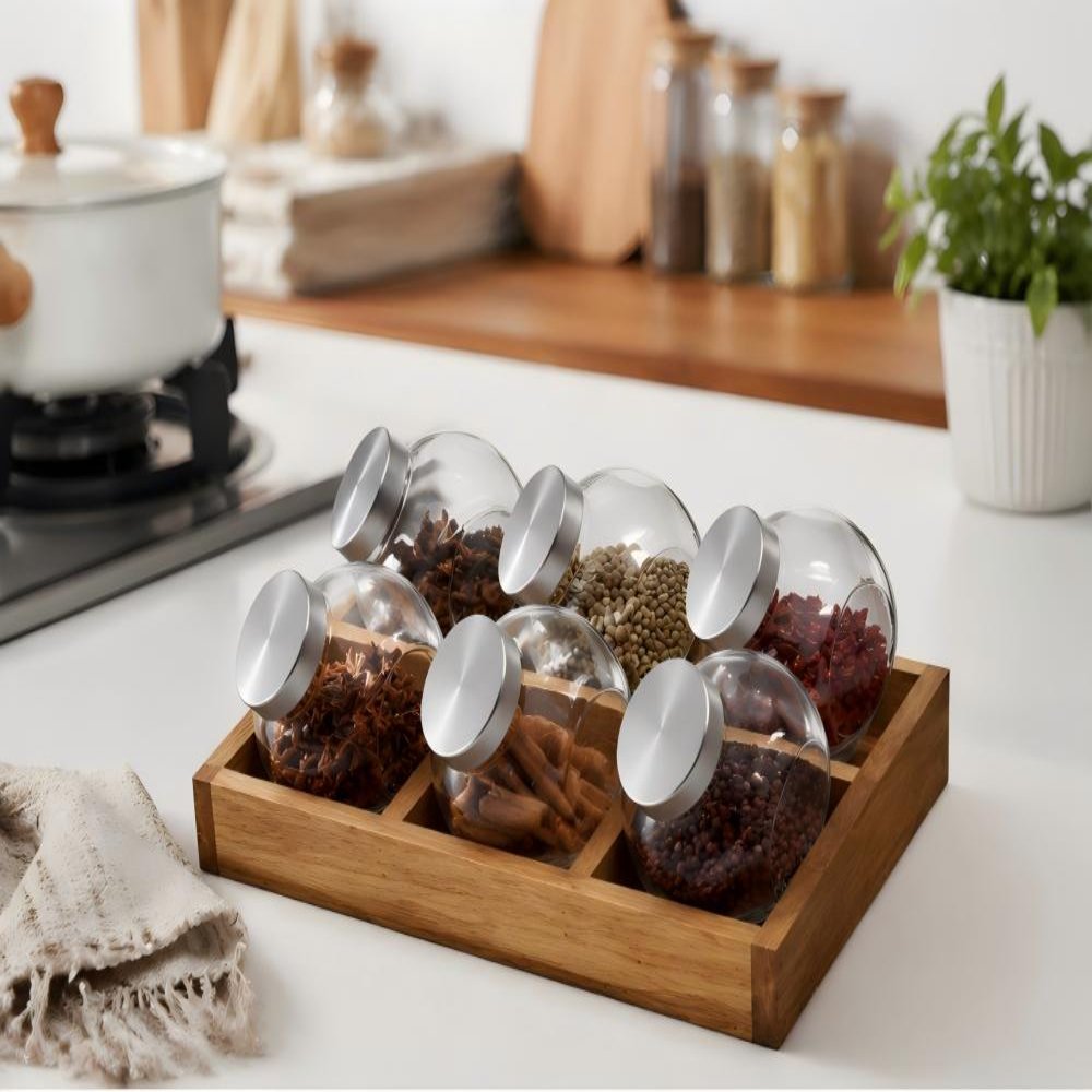 6-Piece Spice Jar Set | Custom Sizes Available