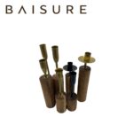 Candle Holder Wood & Metal Candle Holder Series | Custom Sizes Available
