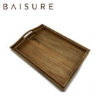 Tray Series Solid Wood Handle Tray Set | Custom Sizes Available