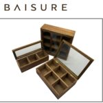 Storage Box Multi-Grid Wooden Storage Box | Custom Sizes Available