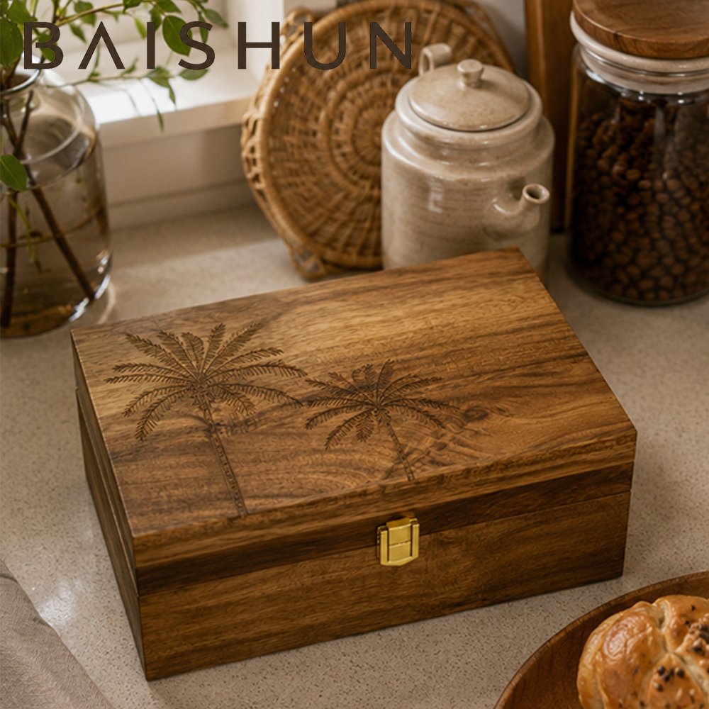 Storage Box Solid Wood Flip-Top Storage Box | Custom Sizes Available