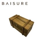 Storage Box Raw Wood Storage Box (Minimalist Style)