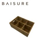 Wine Box Series Six-Compartment Independent Wine Bottle Storage Box | Custom Sizes Available
