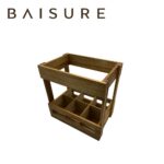 Wine Box Series Six-Compartment Independent Wine Bottle Display Rack | Custom Sizes Available