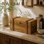 Storage Box Raw Wood Storage Box (Minimalist Style)