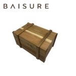 Storage Box Crafted From Premium Natural Wood