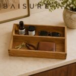Dovetail Collection Handcrafted Mortise-and-Tenon Storage Tray (Medium)