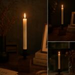 Candle Holder Square Wood Black Tray Candle Holder | Custom Sizes Available