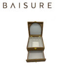 Storage Box Double‑Layer Jewelry Storage Box with Transparent Window
