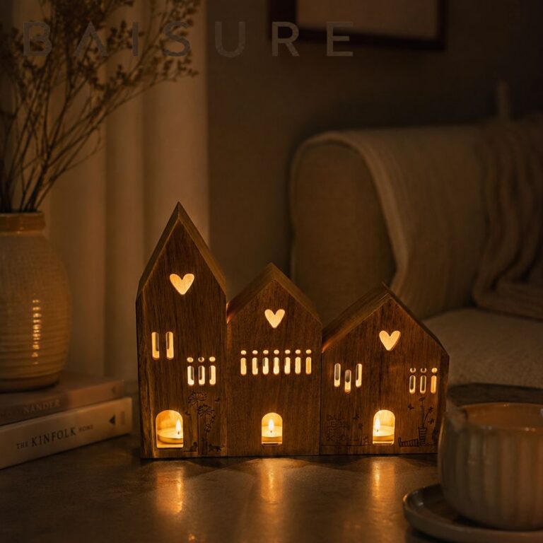 Candle Holder Cozy Cabin Candle Holder | Custom Sizes Available