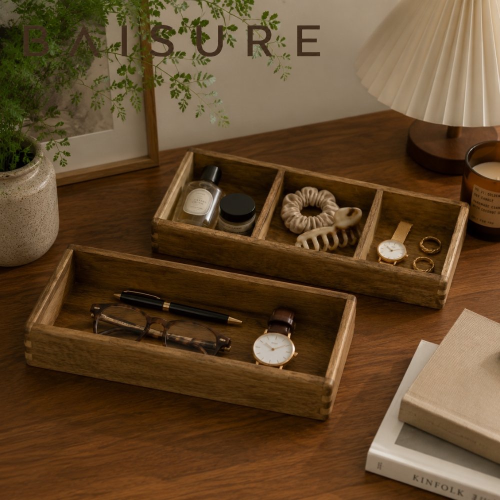 Dovetail Collection Handmade Mortise-and-Tenon Storage Tray (Small)