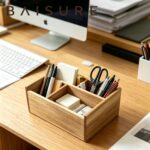 Desktop Storage Open-Compartment Desk Organizer | Custom Sizes Available