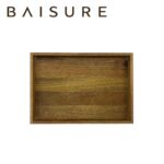 Catchall Tray Square-Leg Acacia Wooden Tray | Custom Sizes Available