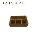 Wine Box Series Six-Compartment Independent Wine Bottle Storage Box | Custom Sizes Available