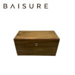 Storage Box Raw Wood Storage Box (Vintage Style)