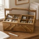Storage Box Wooden Foldable Storage Box with Handle | Custom Sizes Available