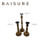 Candle Holder Sculptural wooden candle holder