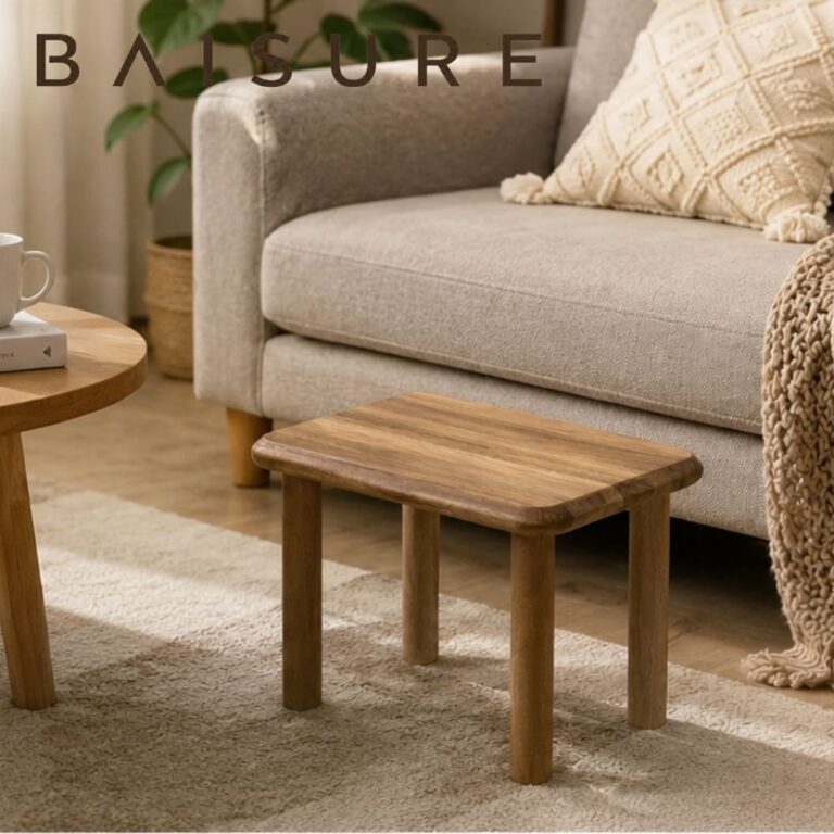 Coffee Table Solid Wood Stool | Custom Sizes Available