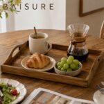 Tray Series Solid Wood Handle Tray Set | Custom Sizes Available