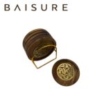 Coasters Golden Inlay Round Coaster Set | Custom Sizes Available