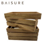Storage Box Wooden Storage Crate | Custom Sizes Available