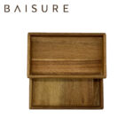 Tray Series Rectangular Wood Tray Set | Custom Sizes Available
