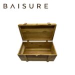 Storage Box Raw Wood Storage Box (Minimalist Style)