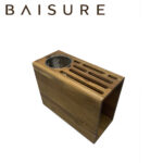 Kitchen Utensil Storage Knife Block with Utensil Holder | Custom Sizes Available