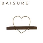 Desktop Storage Wooden heart-shaped wall shelf | Custom Sizes Available