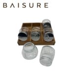 Storage Jars 6-Piece Spice Jar Set | Custom Sizes Available