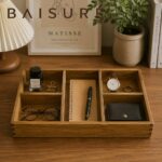 Dovetail Collection Handcrafted Mortise-and-Tenon Storage Tray (Medium)