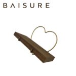 Desktop Storage Wooden heart-shaped wall shelf | Custom Sizes Available