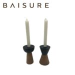 Candle Holder Color-Block Wooden Candle Holder | Custom Sizes Available