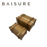 Storage Box Crafted From Premium Natural Wood