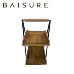 Kitchen Utensil Storage Square Two-Tier Caddy with Handle | Custom Sizes Available