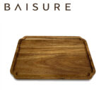 Catchall Tray Scalloped Edge Wood Tray | Custom Sizes Available