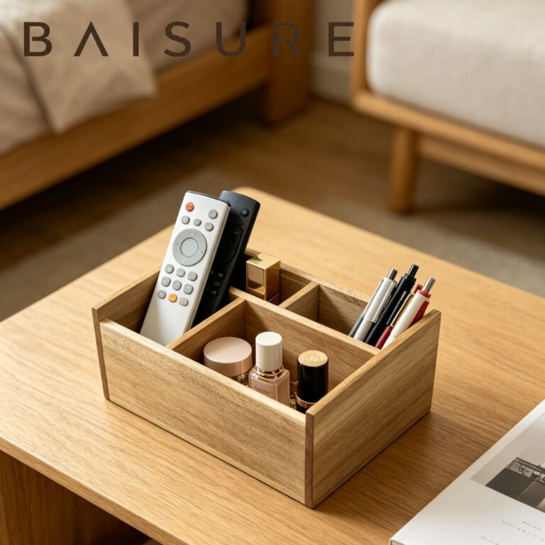 Desktop Storage Open-Compartment Desk Organizer | Custom Sizes Available