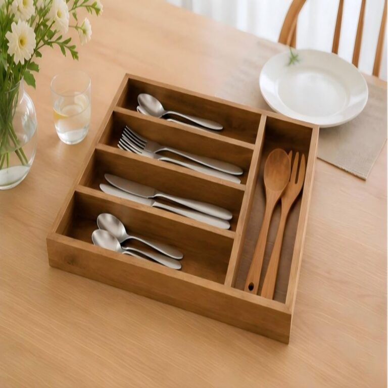 Kitchen Utensil Storage Cutlery Organizer Tray | Custom Sizes Available