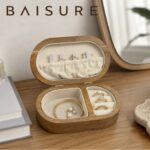 Jewelry Box Solid Wood Oval Jewelry Box | Custom Sizes Available