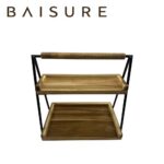 Kitchen Utensil Storage Portable 2-Tier Storage Rack with Handle | Custom Sizes Available