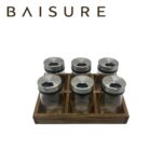 Storage Jars 6-Piece Seasoning Storage Set | Custom Sizes Available