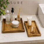 Tray Series Rectangular Wood Tray Set | Custom Sizes Available
