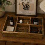 Dovetail Collection Handcrafted Mortise-and-Tenon Storage Tray (Large)