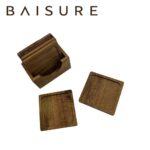 Coasters Square Coaster Caddy Set | Custom Sizes Available