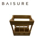 Wine Box Series Six-Compartment Independent Wine Bottle Display Rack | Custom Sizes Available