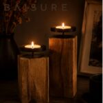 Candle Holder Square Candle Holder (Large) | Custom Sizes Available