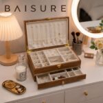 Jewelry Box Flip-Top Drawer Jewelry Storage Box | Custom Sizes Available