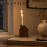 Candle Holder Wooden House Candle Holder | Custom Sizes Available